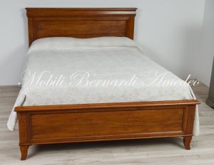 OC288 Letto Matrimoniale In Noce Misura Queen Size 01